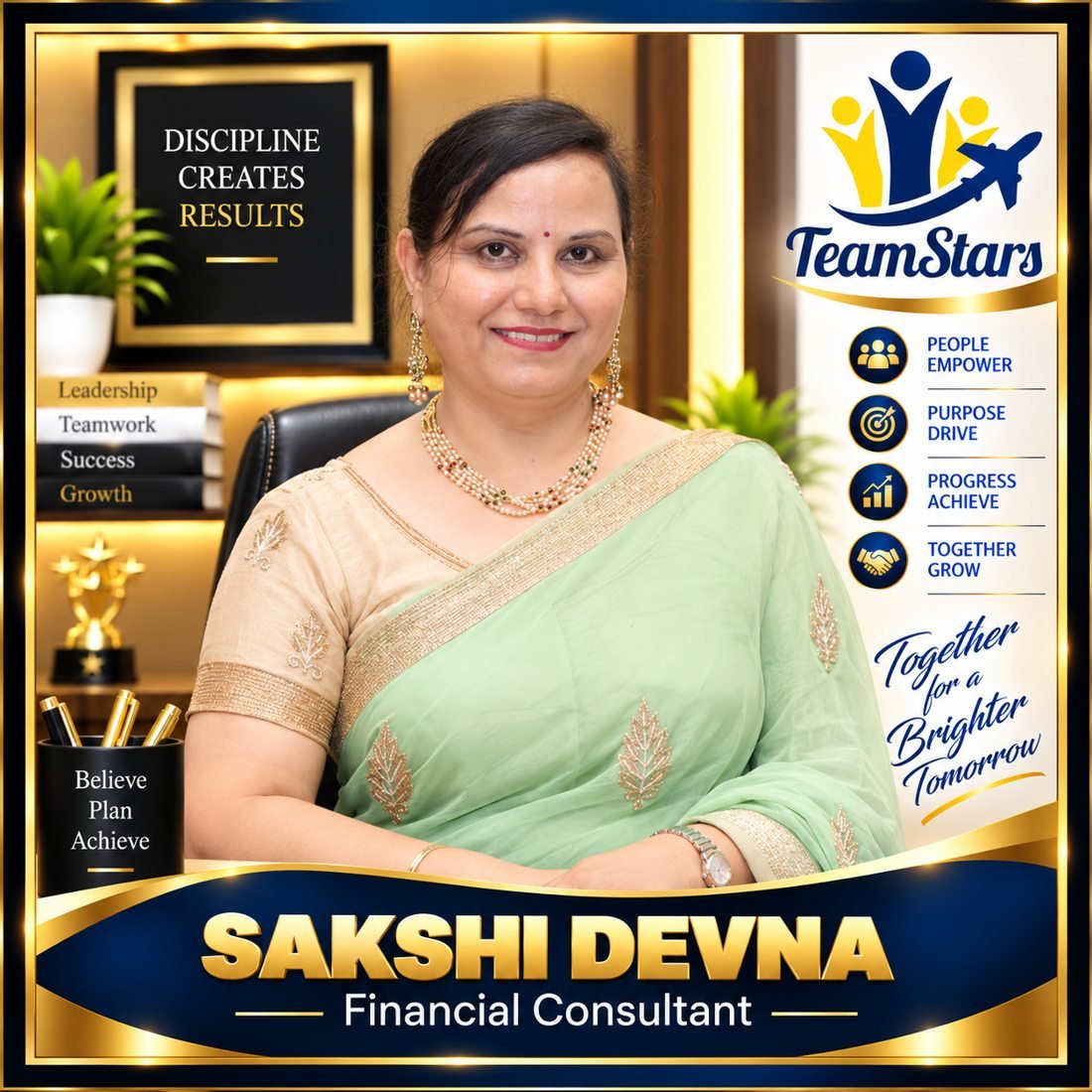 Sakshi Devna — TeamStars Bima Sakhi member
